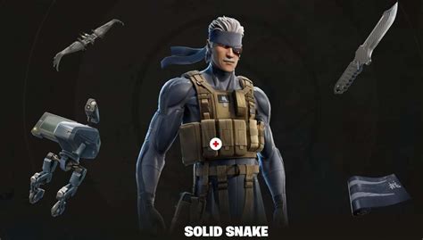 Solid Snake Fortnite Wallpapers Wallpaper Cave