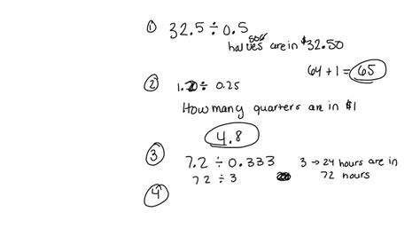 Solved 5Ec 6 6 Class Activity Gr Reasoning And Estimation With Decimal Division Describe Way