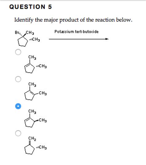 Solved Question 2 Give The Major Product S Of The Chegg Com