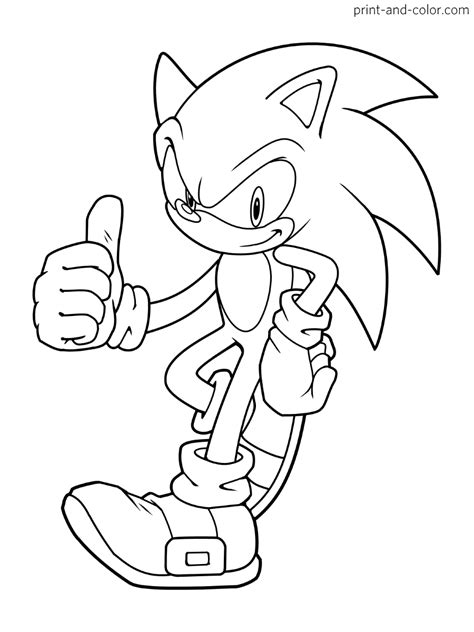 Sonic Coloring Page Free Pdf Printables Coloring Home