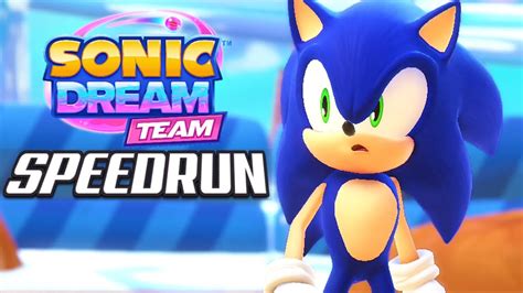 Sonic Dream Team Speedruns Are Crazy Youtube