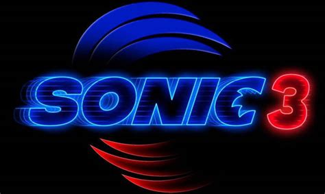 Sonic The Hedgehog 3 2024 Official Logo By Jazthemurderdrone On