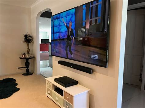 Sound Bar Installation Mounting Info Advice Photos Australia Wide