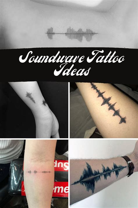 Soundwave Tattoo Ideas How They Work Tattooglee Sound Wave Tattoo