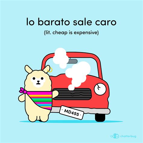 Spanish Phrase Lo Barato Sale Caro Espa Ol Chatterbug Community