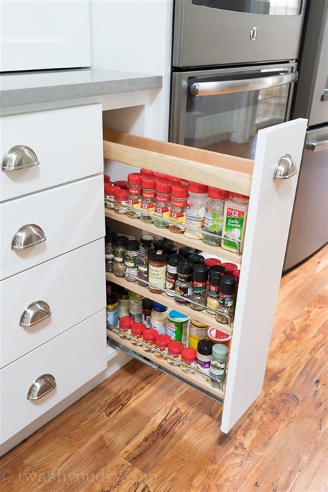 Spice Drawer Pull Out Kitchen Hacks To Organize And Make Your Kitchen