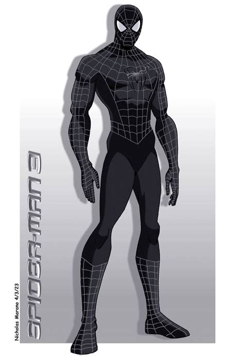 Spider Man 3 Black Suit 2023 By Nicholasnrm123 On Deviantart