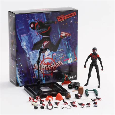 Spider Man Across The Spider Verse Modellino Miles Morales Hasbro Web