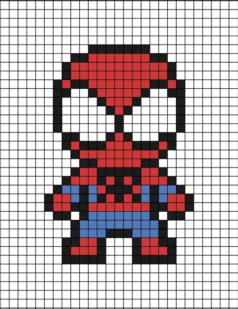 Spider Man Pixel Art Designs You Need To See