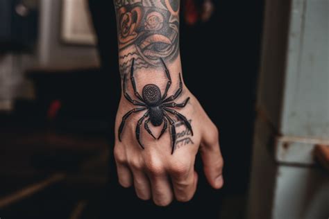 Spider Tattoo Meaning And Symbolism Decoding The Mystery Tattooclue Com