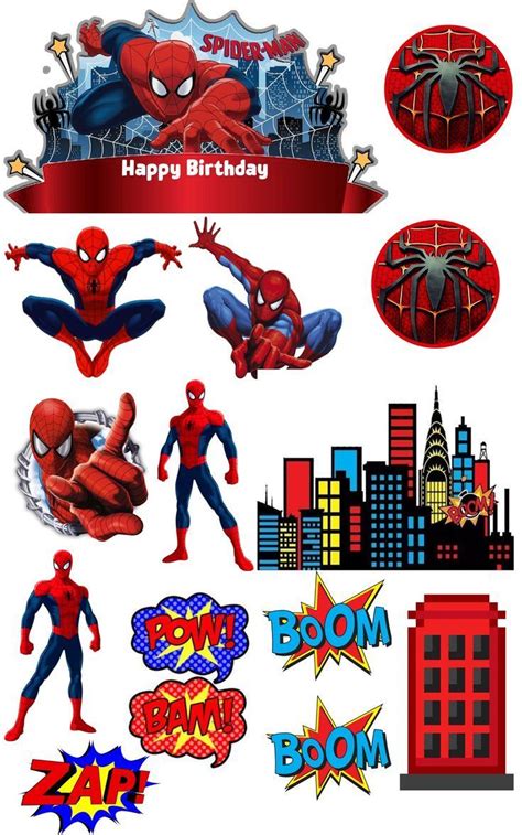 7 Spiderman Cake Topper Ideas