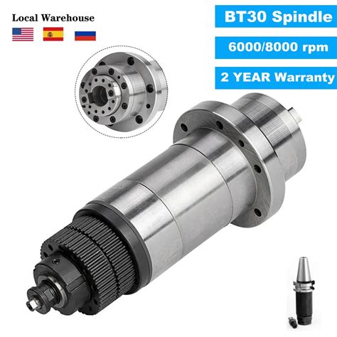 Spindle Motor Atc Spindle Bt30 Spindle For Cnc Milling With Synchronous