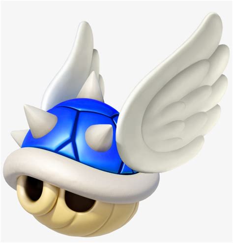 Spiny Shell Mario Kart Blue Shell Transparent Png 1722X1713 Free