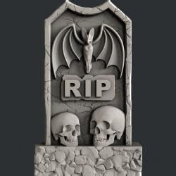 Spirit Tombstone STL Files for 3D Printing