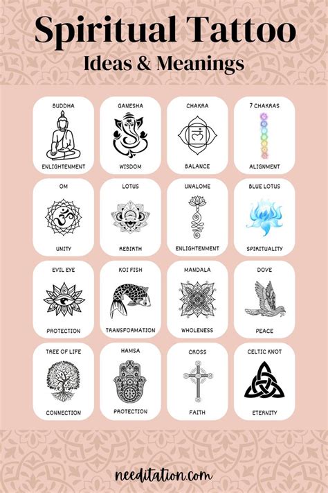 Spiritual Tattoos Symbols Meaning And Design Ideas