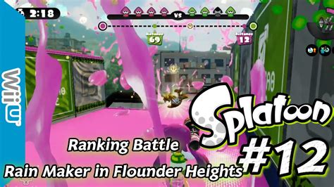 Splatoon Rainmaker In Flounder Heights Ep12 Youtube