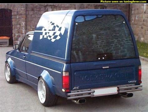 Split Rear Bumper Dual Exhaust Vw Rabbit Pickup Vw Pickup Pickup