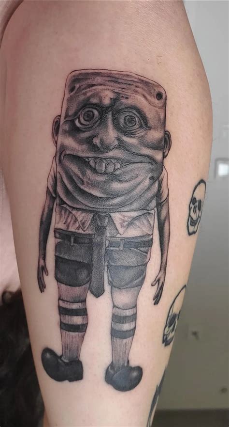 Spongebob Tattoo Will Gross You Out R Bossfight