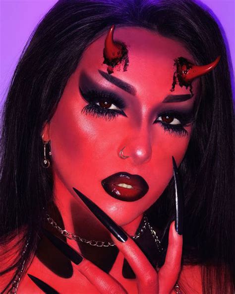 Spooky Halloween Devil Makeup Ideas 2021 Scary Face Makeup Modern