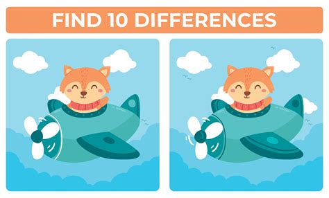 Spot The Difference Puzzles Printable Spot The Difference Printable