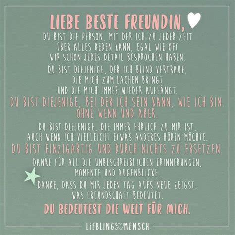 Spr Che F R Die Beste Freundin Die 10 Sch Nsten Spr Che Beste