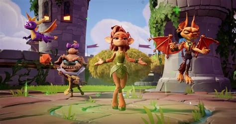 Spyro Ed Elora Planano Nella Stagione 3 Di Crash Team Rumble Crash Bandicoot Zone