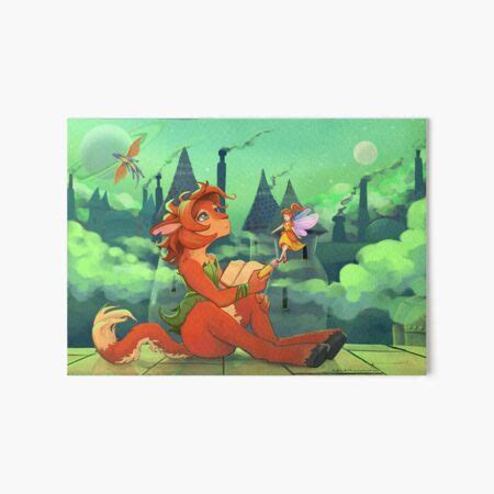 Spyro Elora Illustration Art Board Print For Sale By Namoogle Redbubble