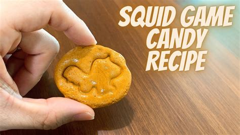 Squid Game Candy Recipe Squid Game Biscuit How To Make Squid Game