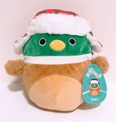 Squishmallows 2023 Fall Harvest Squad 7 5 Avery The Duck Plush Doll Toy