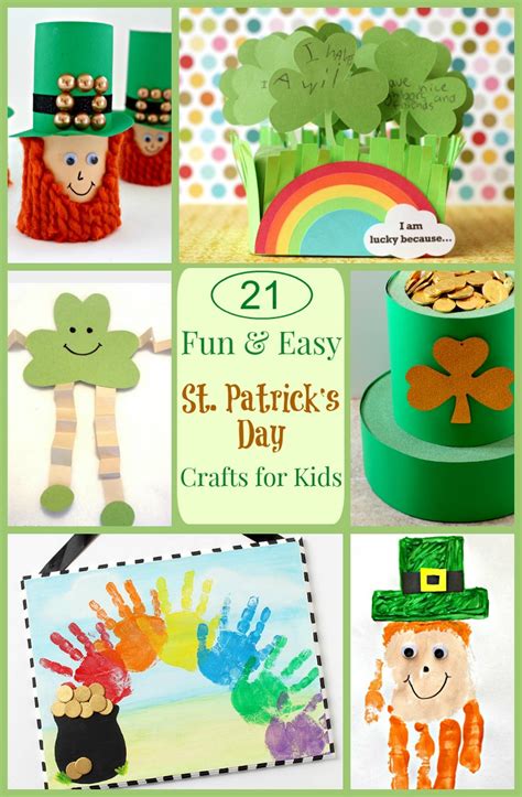 St Patrick Amp 39 S Day Kids Crafts Cute And Colorful Crafts For Your Kids