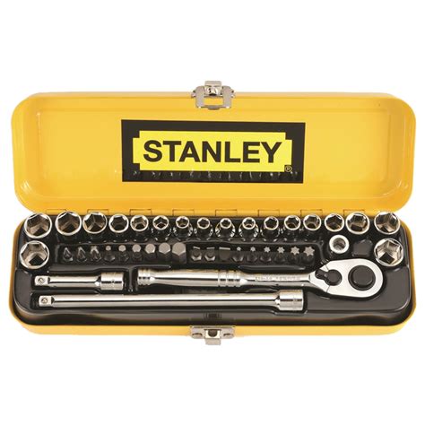 Stanley 40 Piece 1 4 Drive Socket Set Bunnings Warehouse