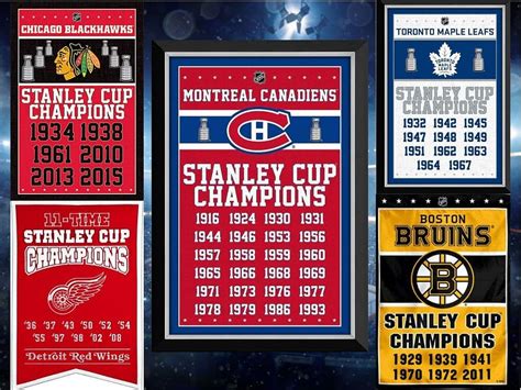 Stanley Cup Top 5 Nhl Teams With Most Stanley Cup Appearances