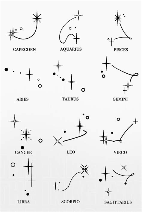 7 Star Sign Tattoo Ideas to Inspire You