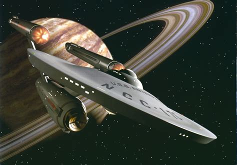 Star Trek Uss Enterprise In Space