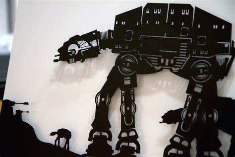 Star Wars At At Walker Silhouette The Coolector