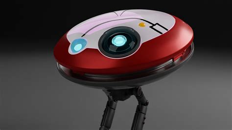 Star Wars Droid Lola 3D Model Animated Rigged Cgtrader