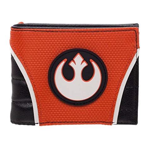 Star Wars Rebel Logo Mens Pu Bi Fold Wallet Multi One Size Pricepulse