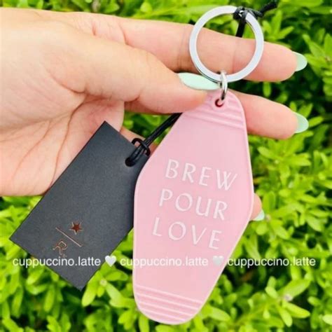 Starbucks Accessories Starbucks Keychain Brew Pour Love Poshmark