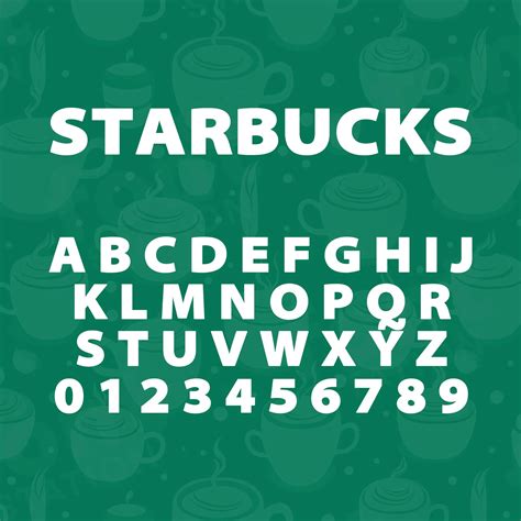 Starbucks Font