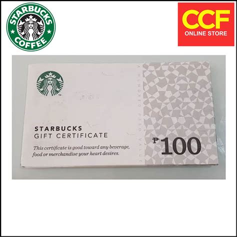 Starbucks Ph Gift Card