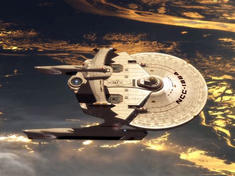 Starfleet Ships Miranda Class Starship Wallpaper