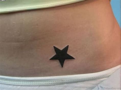 Stars On Belly Tattoo