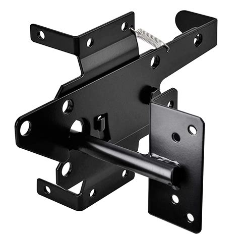 Steel Self Locking Gate Latch Hardware Easy Install Door Latch