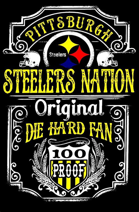 Steelers Die Hard Fan Nfl Hd Phone Wallpaper Peakpx