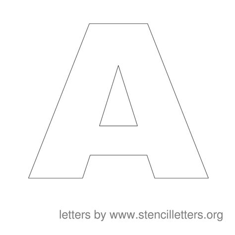 Stencil Letters Org Letter Stencils Large Letter Stencils Printable