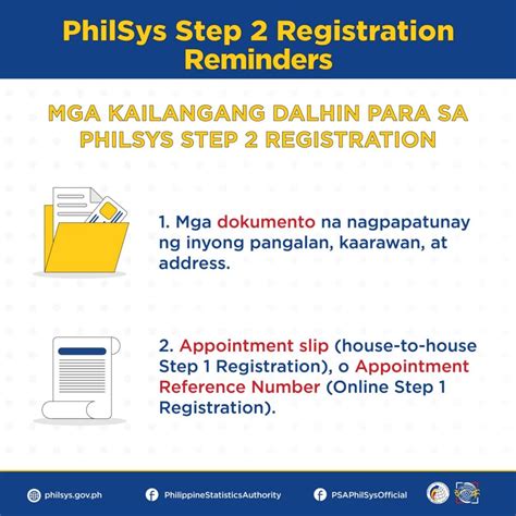 Step 2 Registration Reminders And Process Philippine Identification