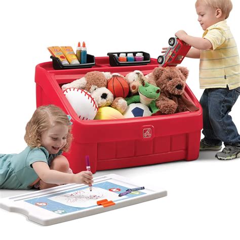 Step2 2 In 1 Toy Box And Art Lid Reviews Wayfair