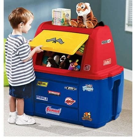 Step2 Speedway Storage Chest And Toy Box Walmart Com