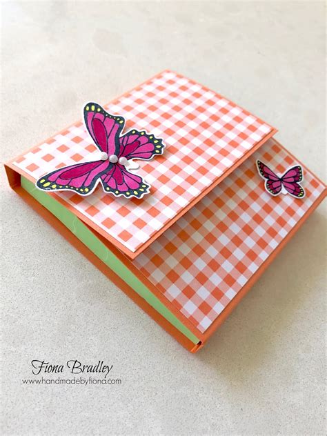 Sticky Note Holders With Butterflies Handmade By Fiona