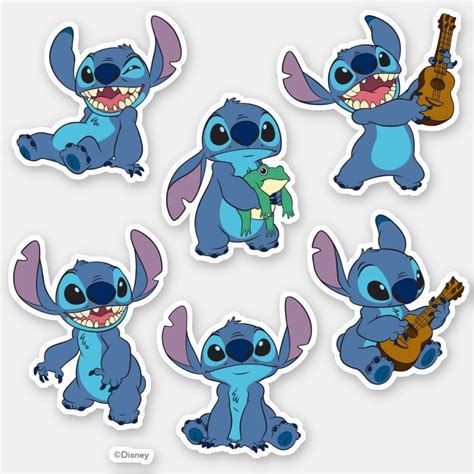 Stitch Printable Stickers